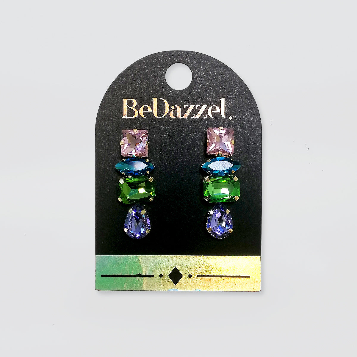 Bedazzel 'String Crystal' Earrings