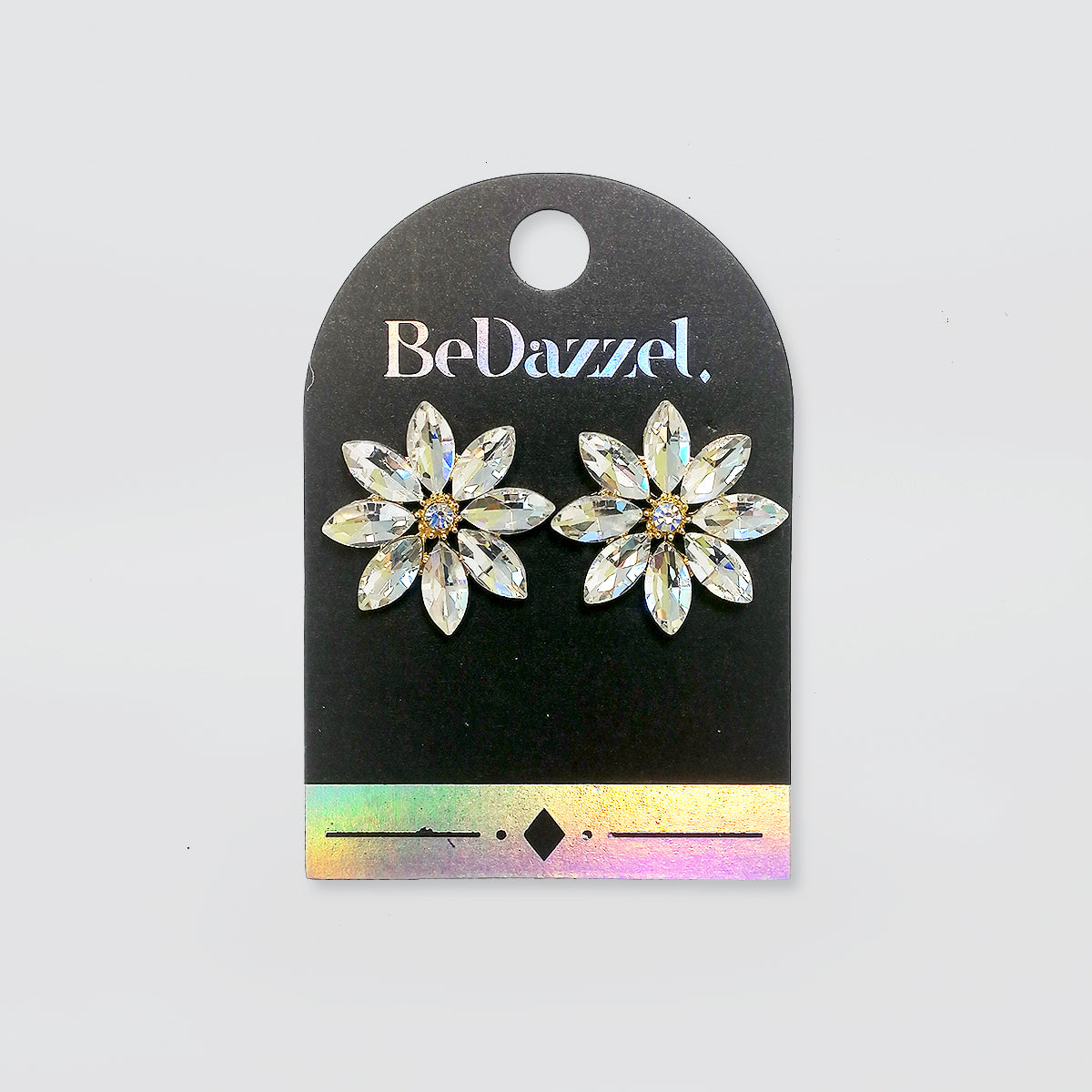 Bedazzel 'Crystal Flower' Earrings