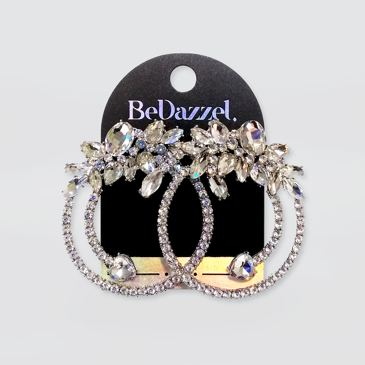 Bedazzel 'Diamante Hoops' Earrings