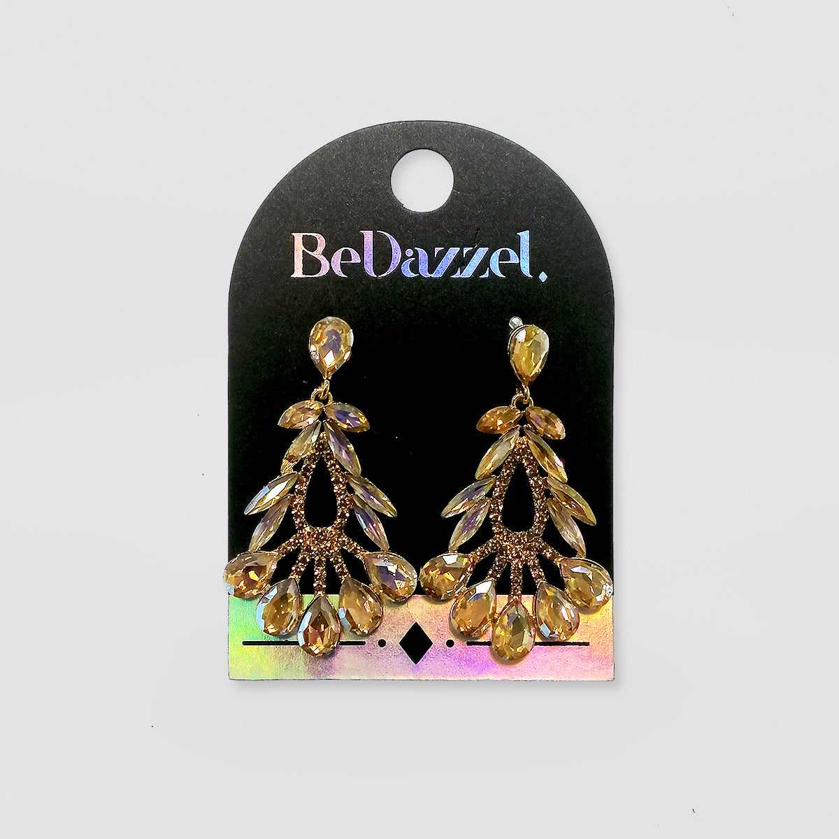 Bedazzel 'Crystal On Teardrop' Earrings