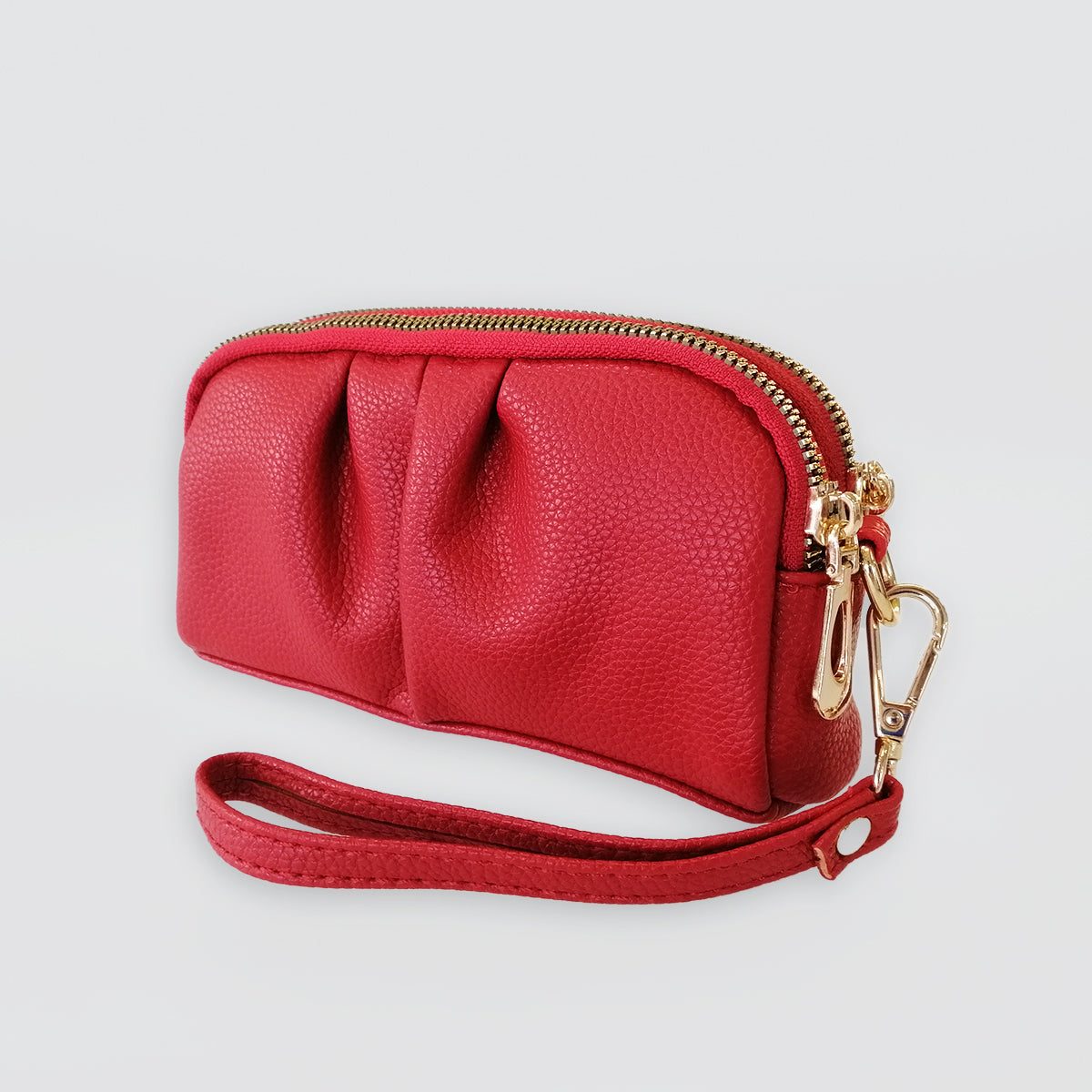 Rouche 'Zip Top' Purses