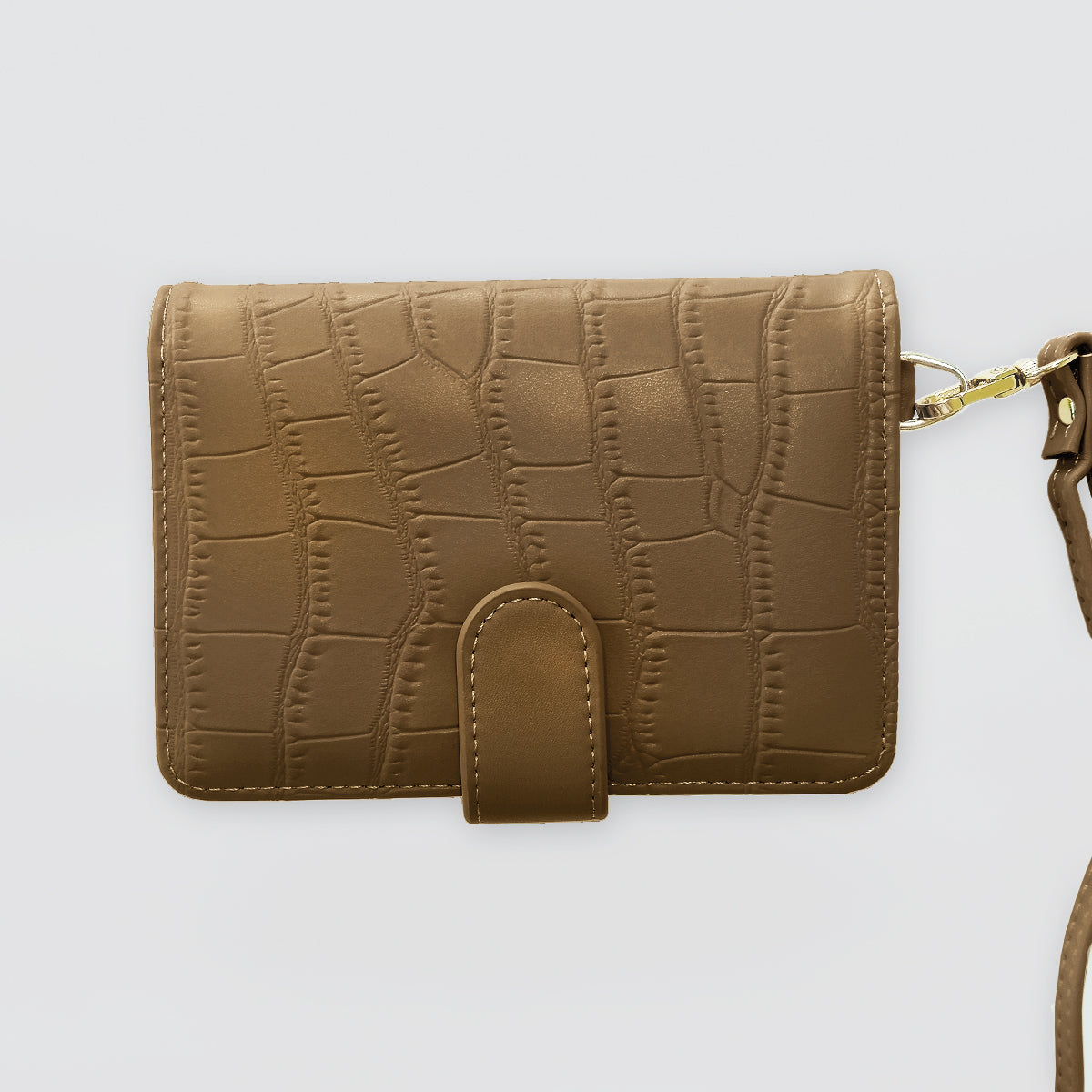 Crackle Wallets W/ Shoulder Strap