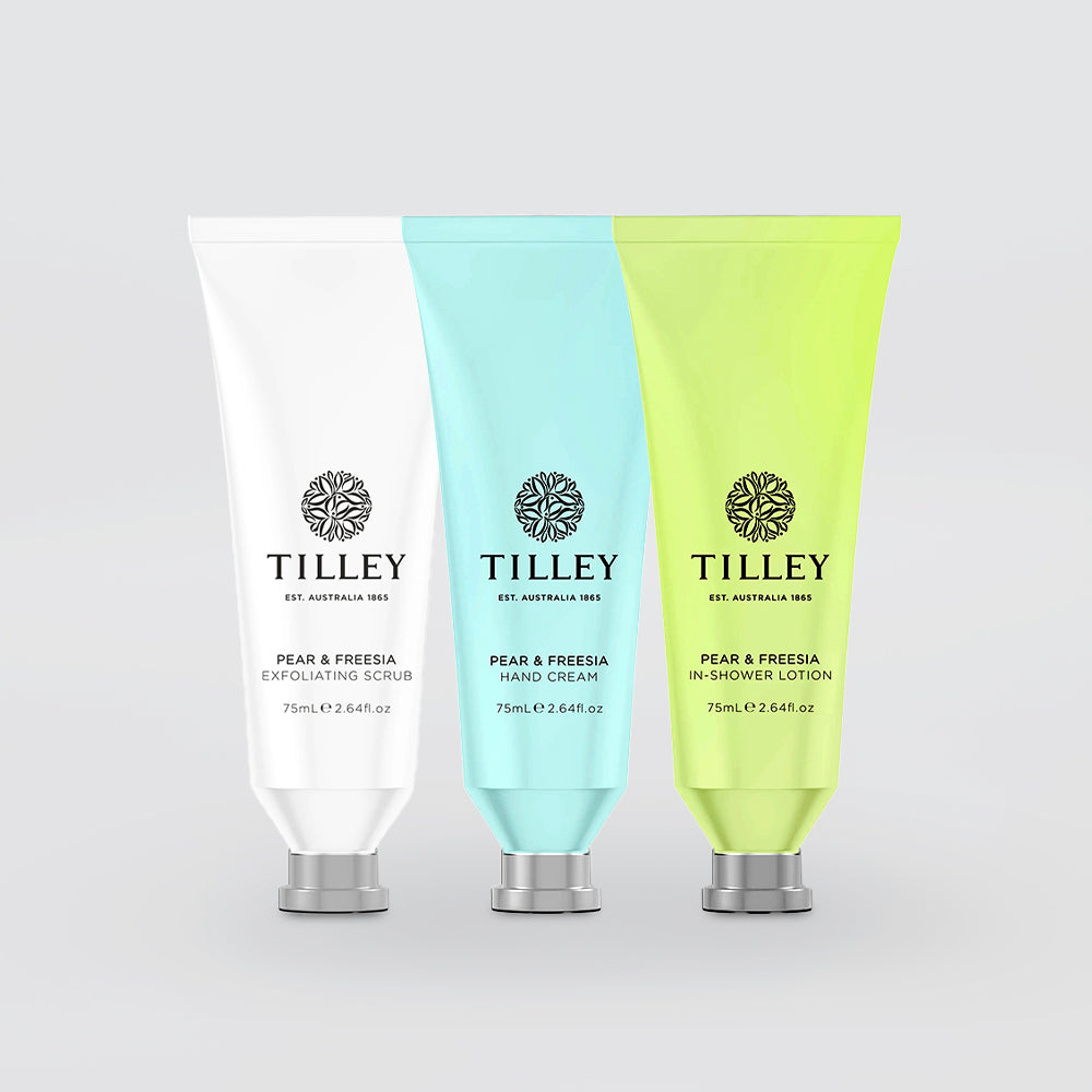 Tilley Pear & Freesia Handcream Set/3