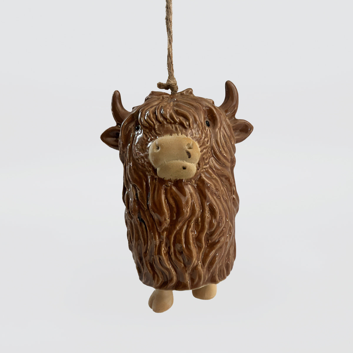 Ceramic Cow - Wind Chime