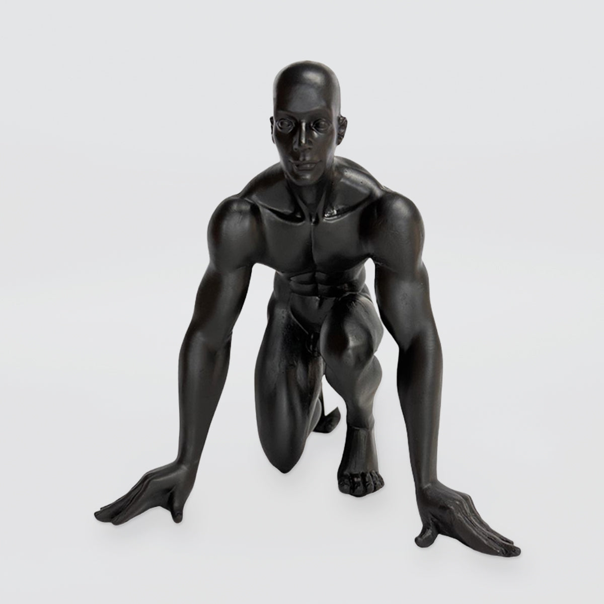 Track Runner Start Line Statue