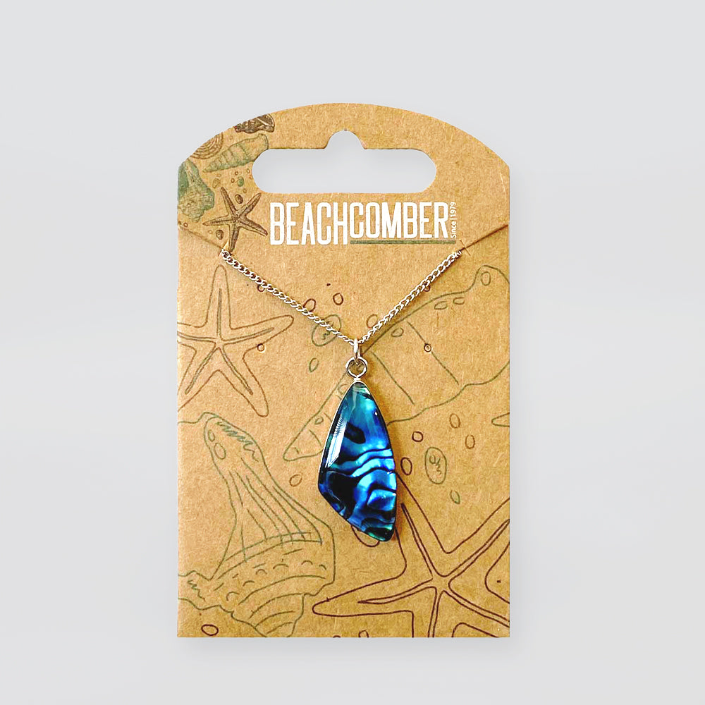 Paua Pendant - Silverstone
