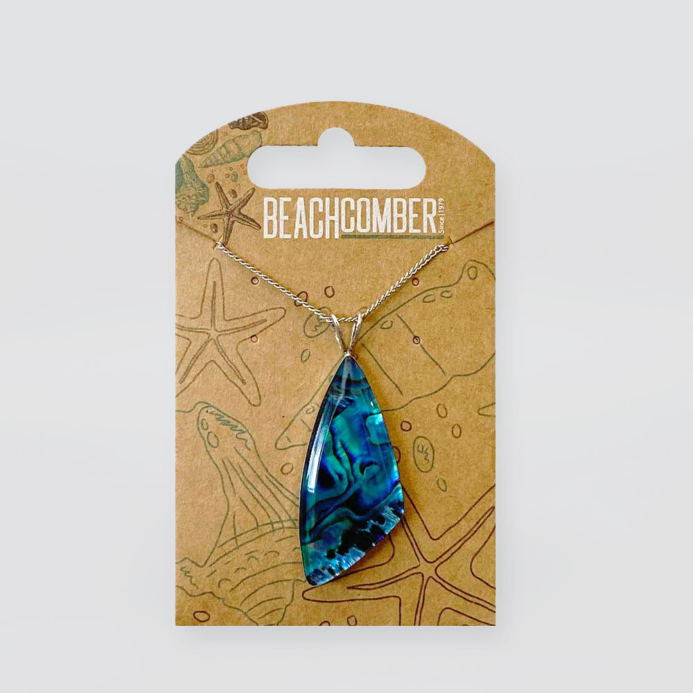 Paua Pendant - Silverstone
