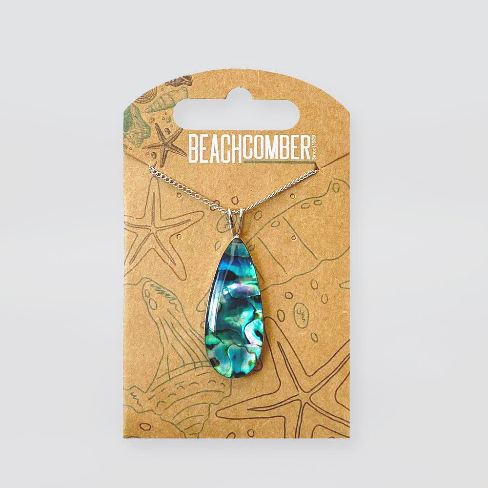 Paua Pendant - Silverstone