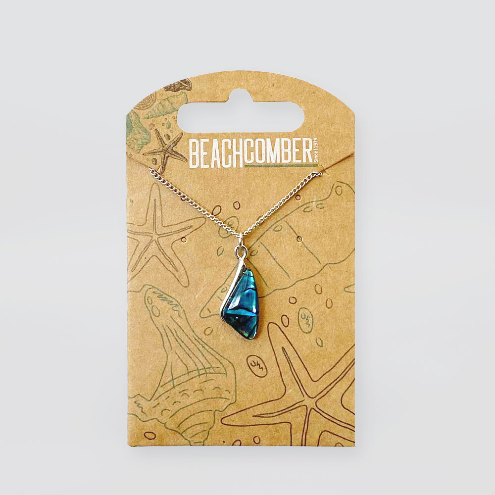 Paua Pendant - Silverstone