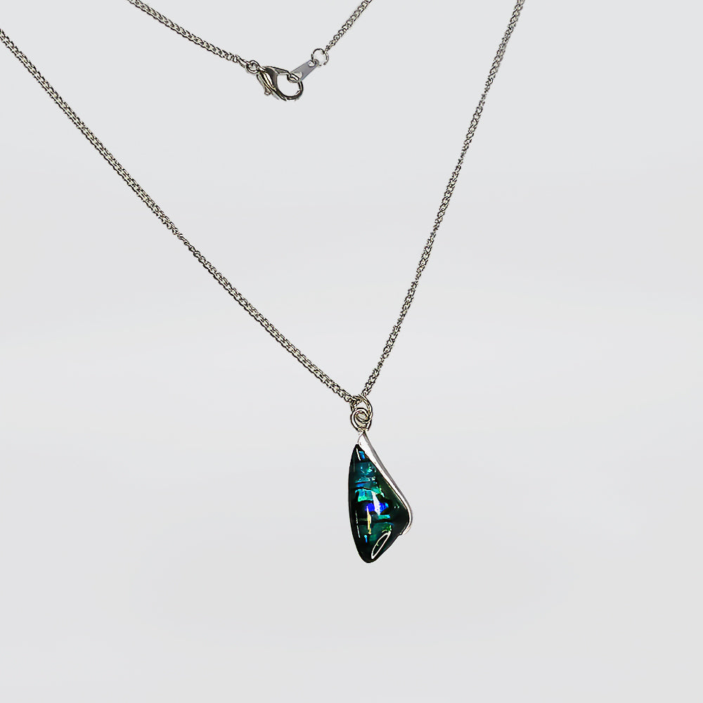 Paua Pendant - Silverstone
