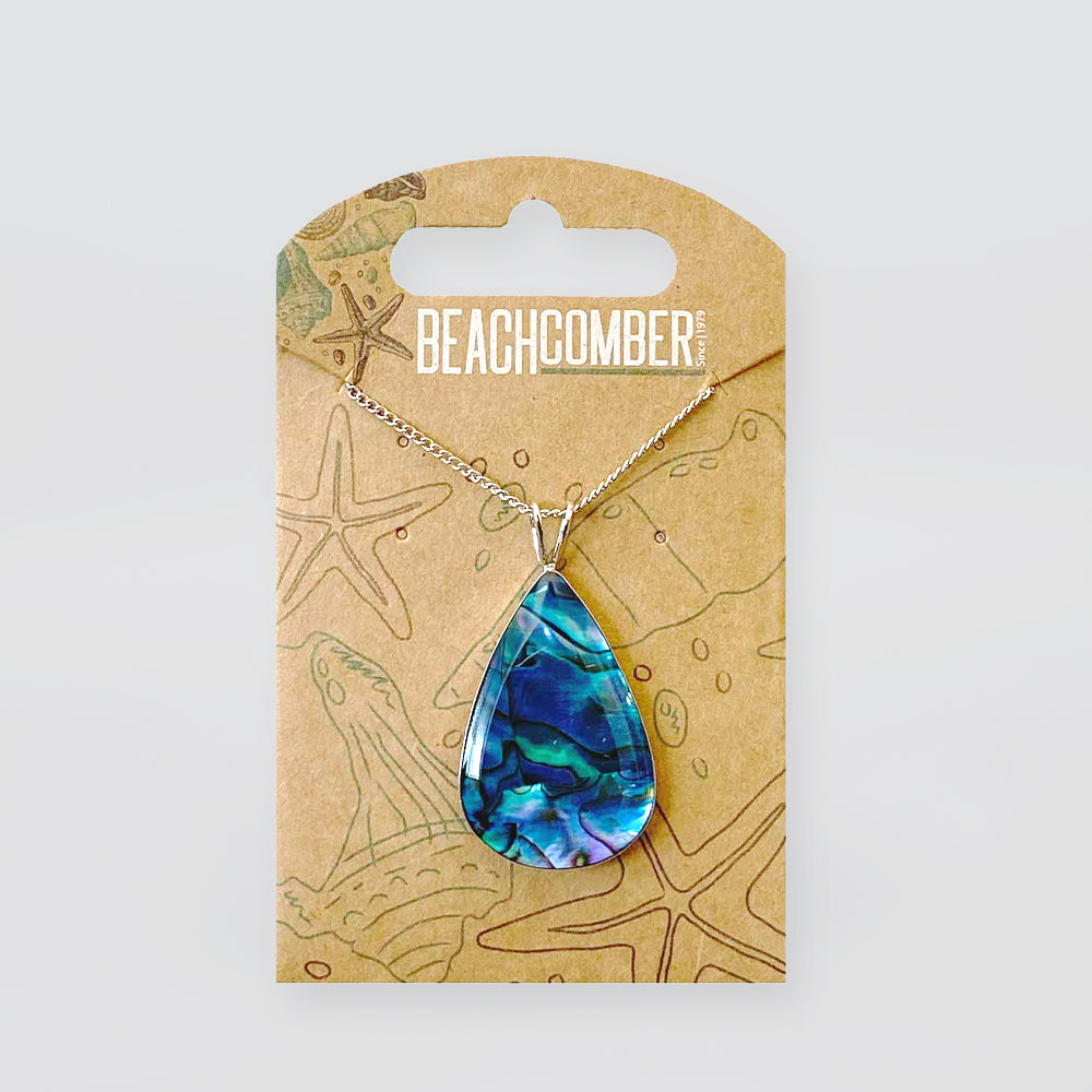 Paua Pendant - Silverstone