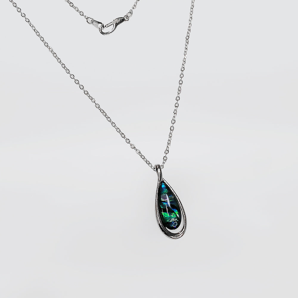Paua Pendant - 'Round'