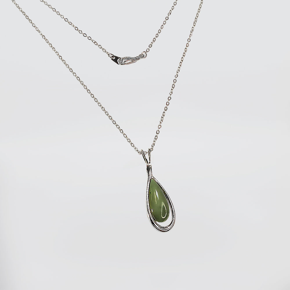 NZ Pounamu Pendant - 'Rounded'
