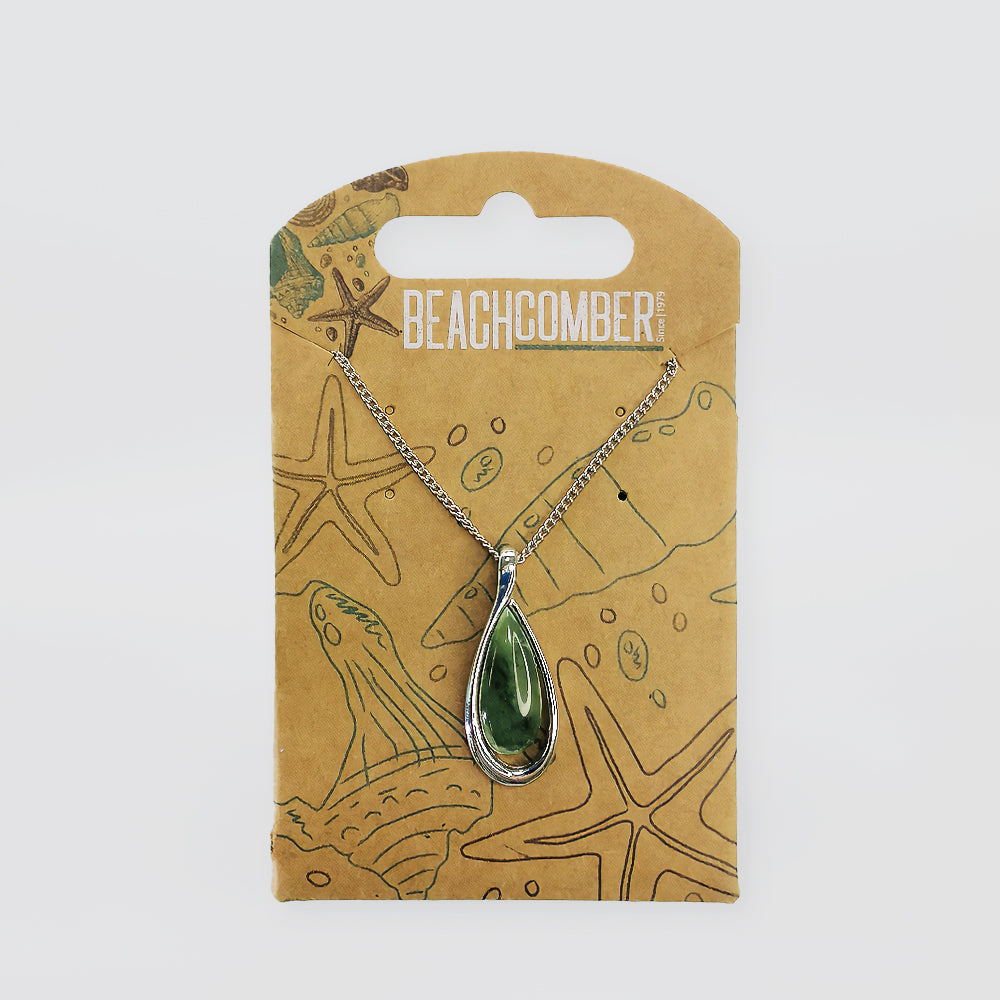 NZ Pounamu Pendant - 'Rounded'