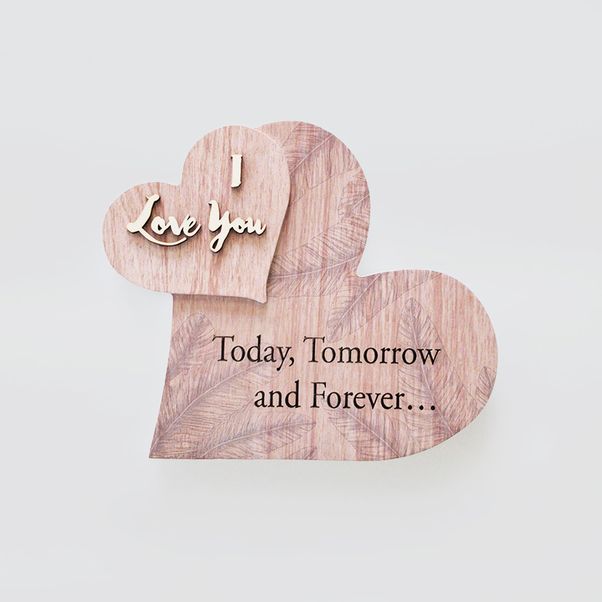 Wooden Heart - 'I Love You'