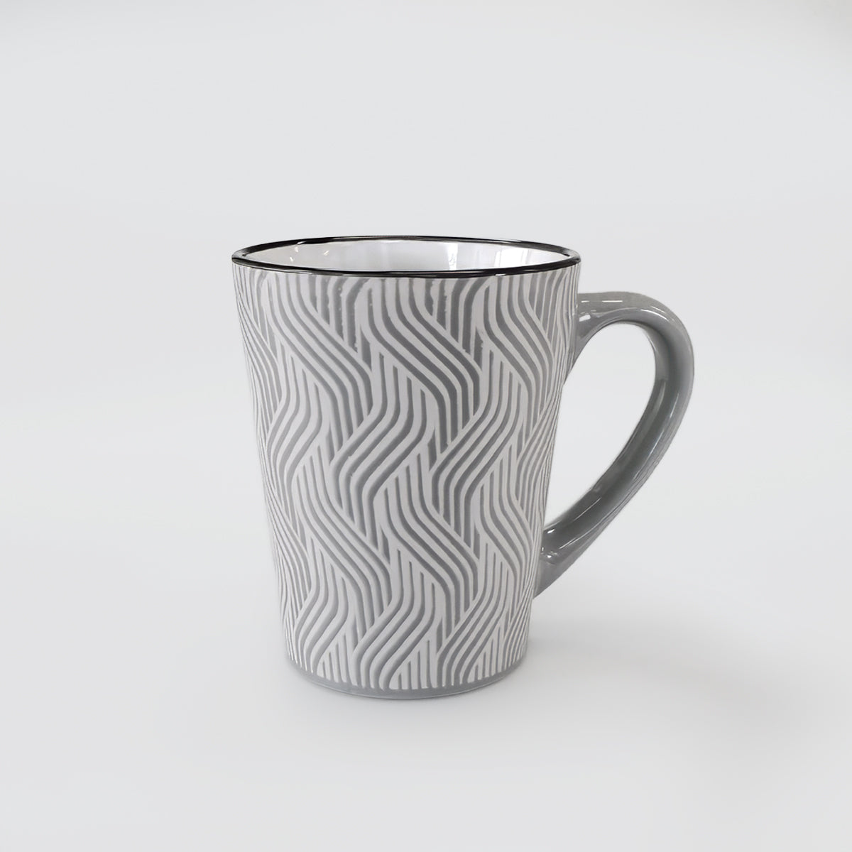 Ceramic Mugs Set/3 - 'Weave'