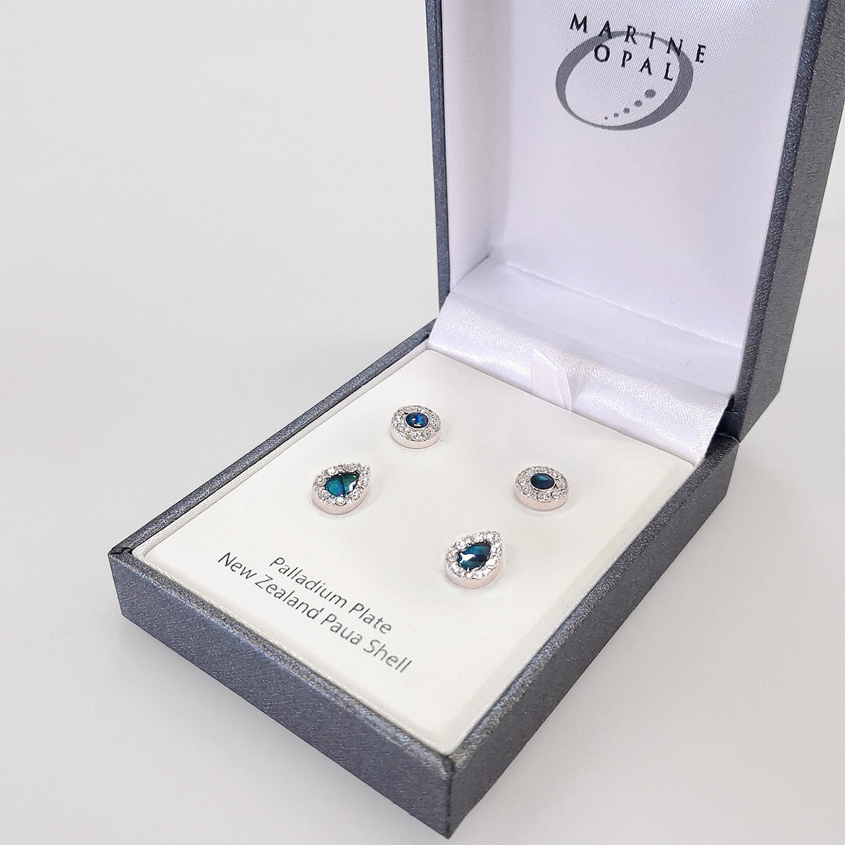 Paua Earrings - 'Teardrops'