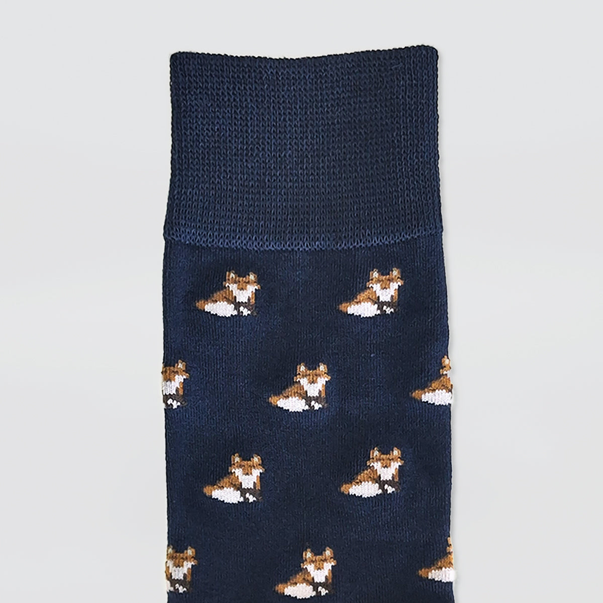 DS Bamboo Cotton Crew 'Foxes' Socks