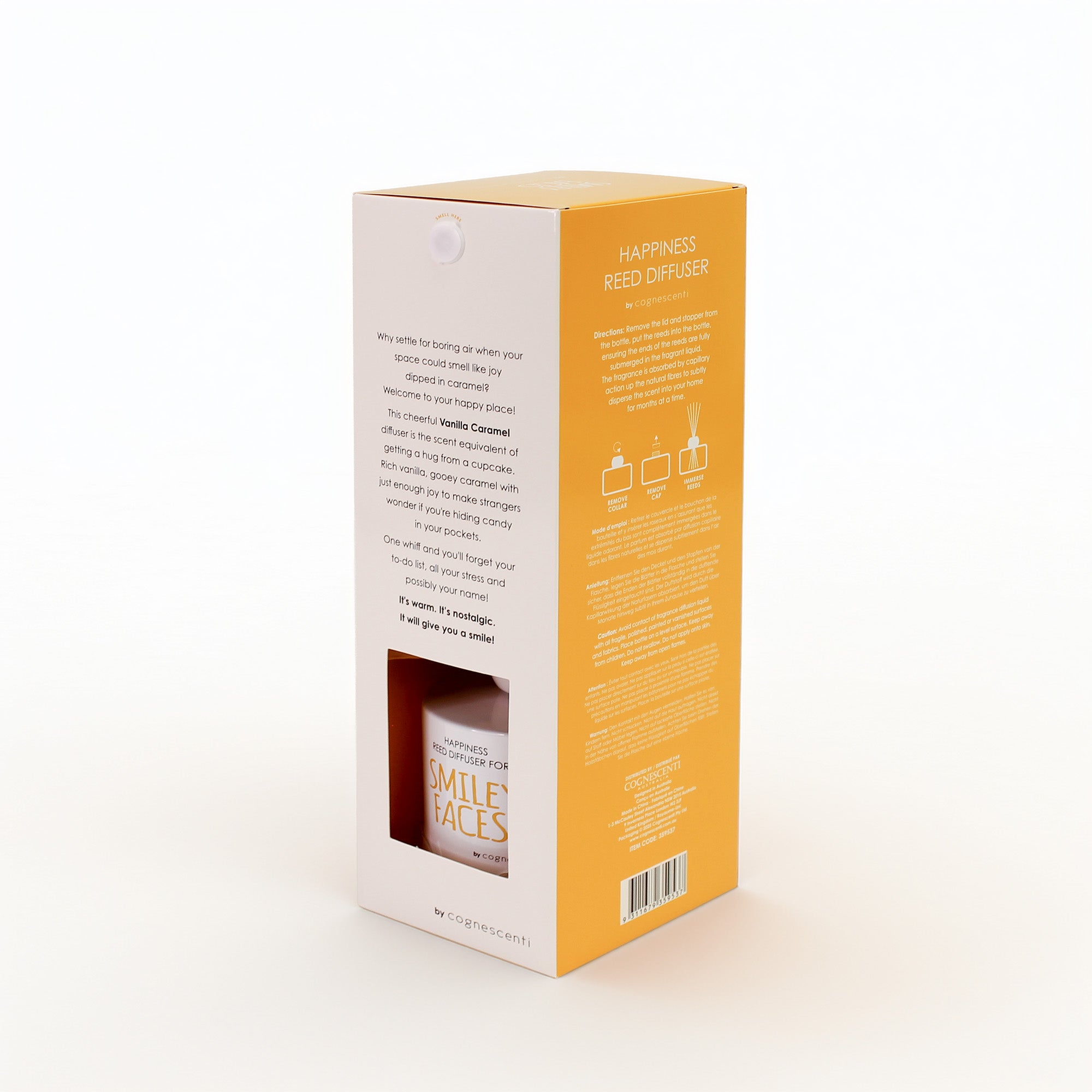 Happiness Reed Diffuser - Smiley Faces