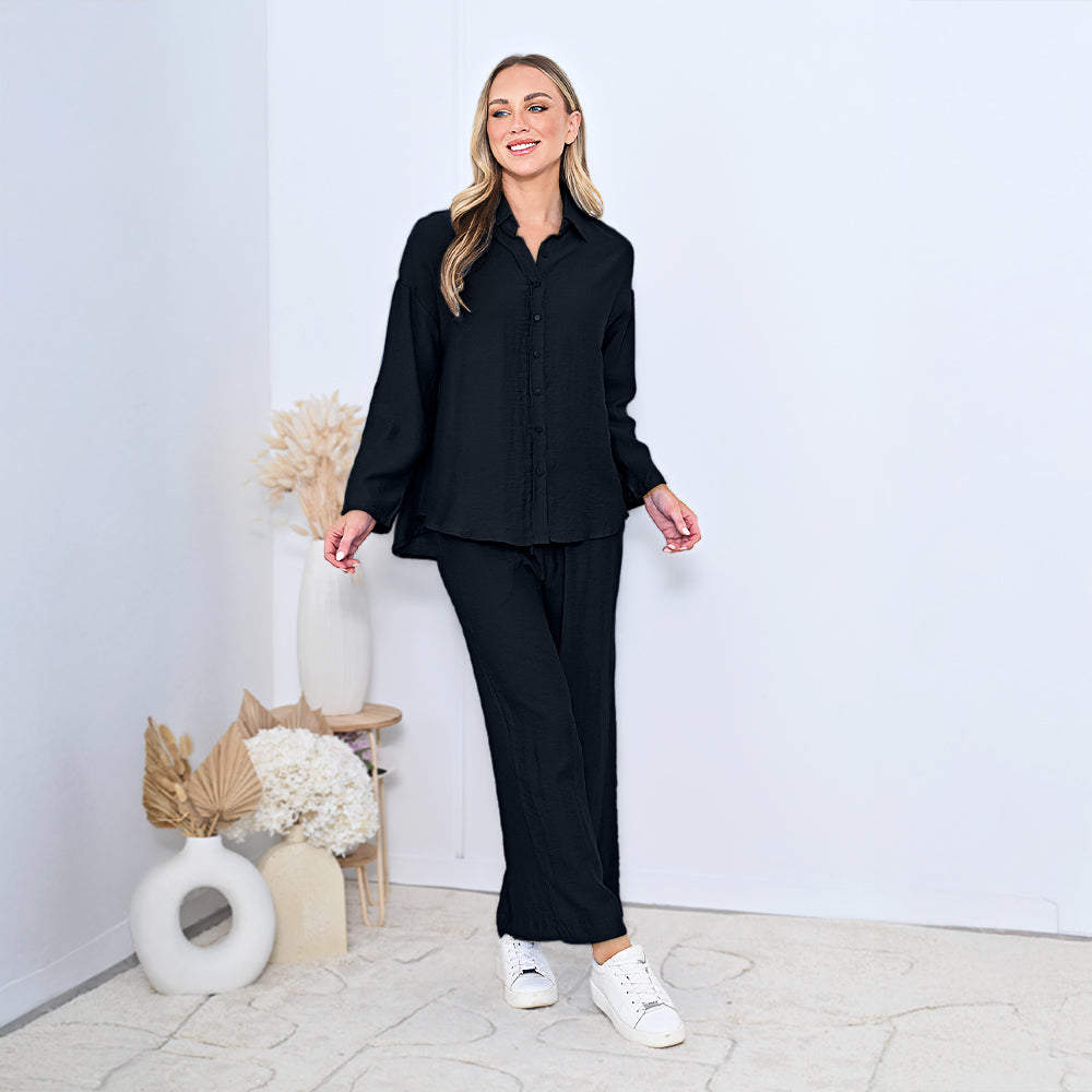 Cali&Co - Basic Long Sleeve Shirts
