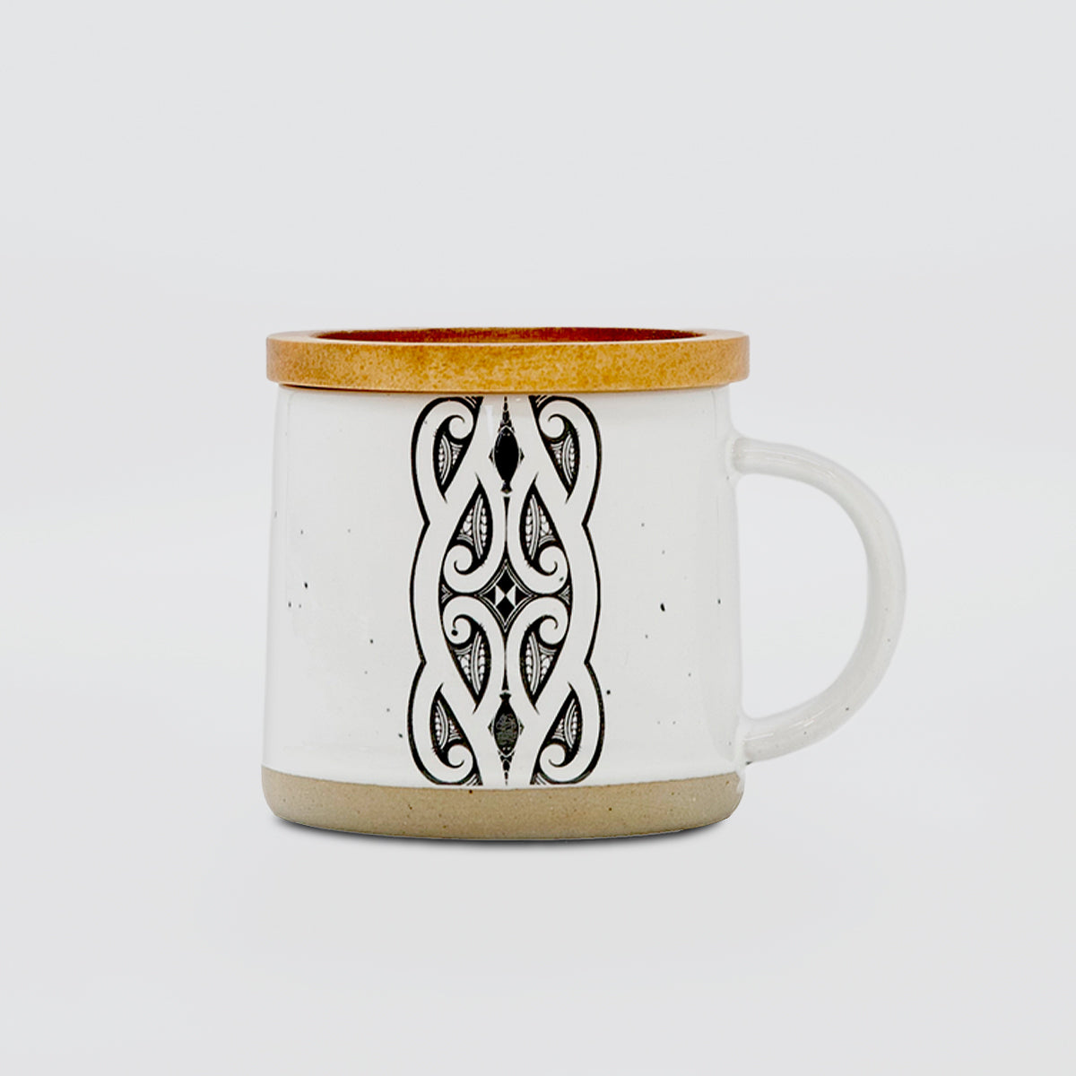 Miriama Glazed Espresso Mugs 'Kiwis'
