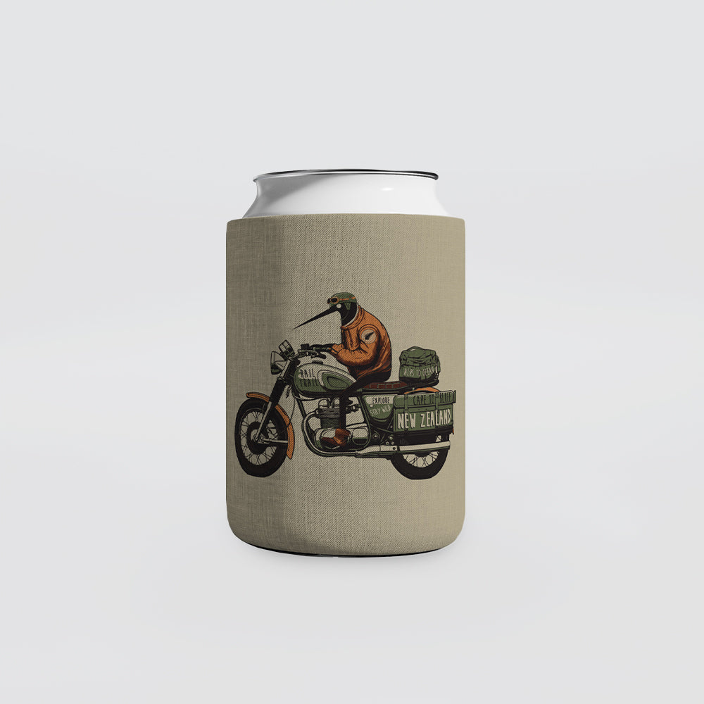 Beer Cooler - 'Motorbike Kiwi'