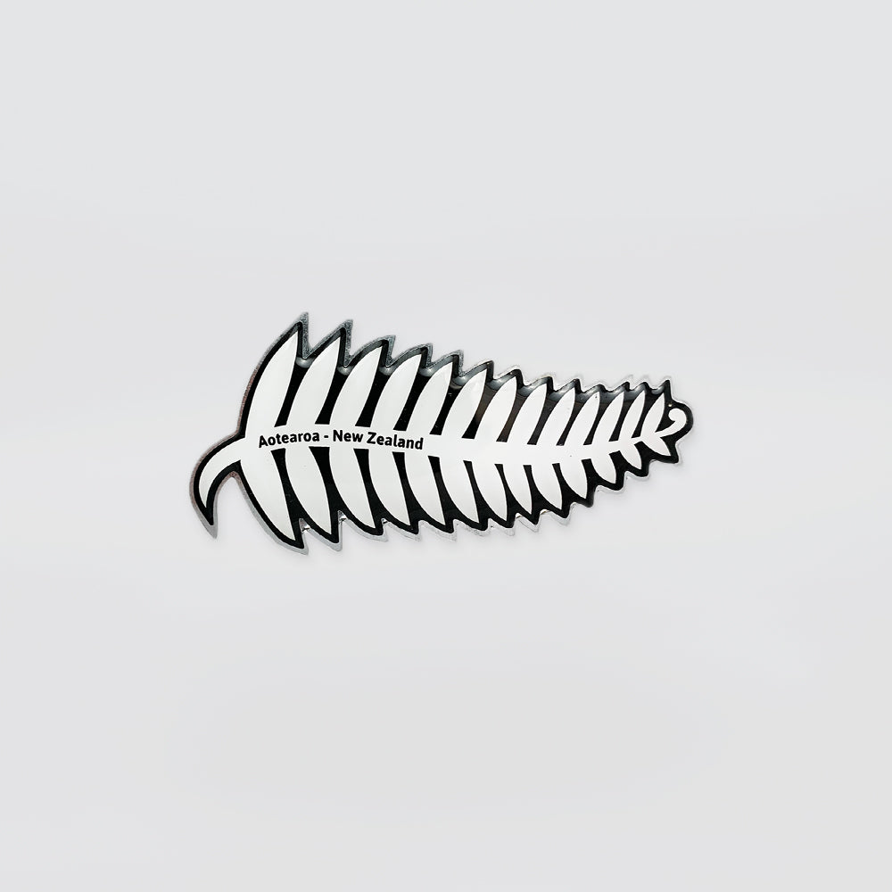 Large 'Silver Fern' Fridge Magnet