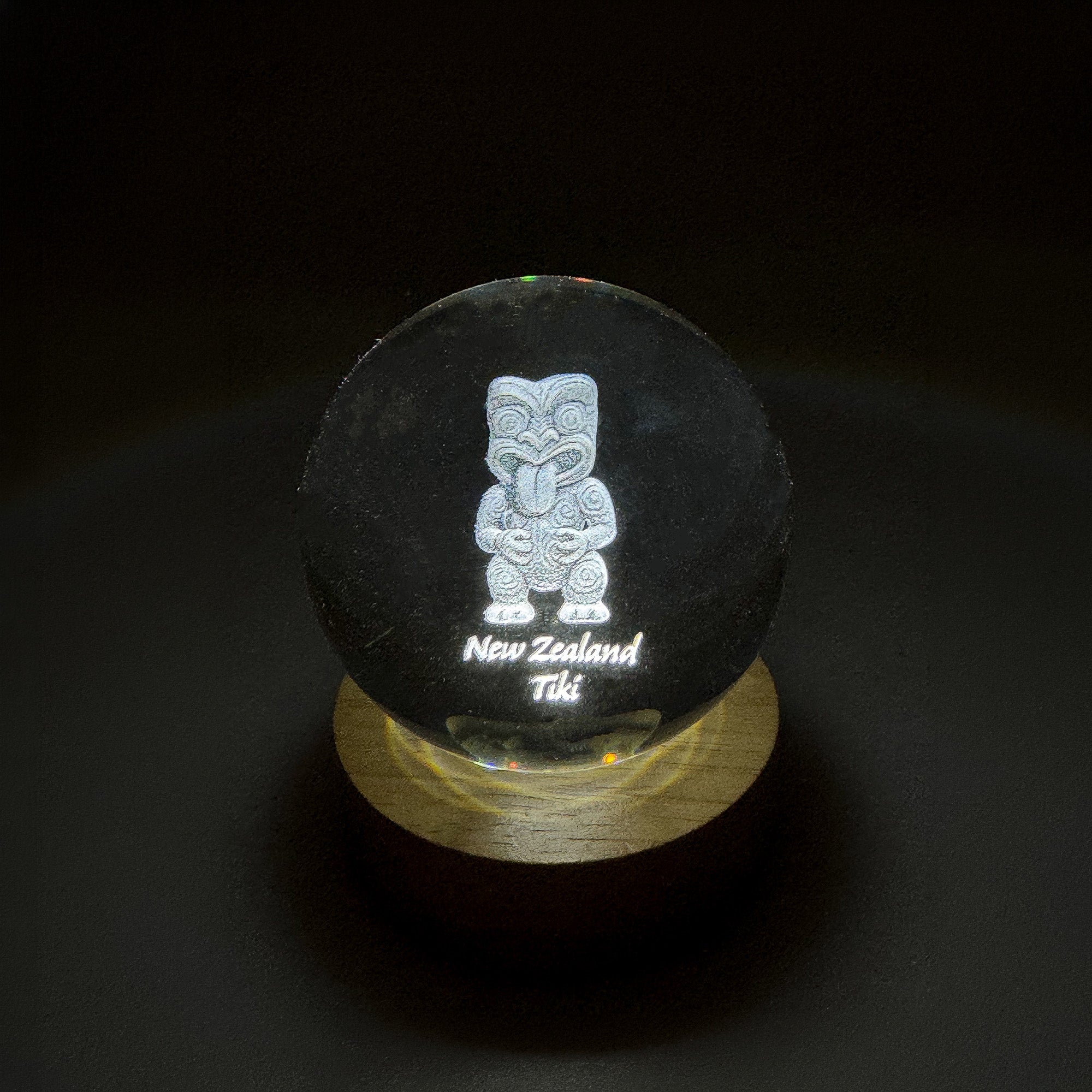 Glass Light Up Ball - NZ Tiki