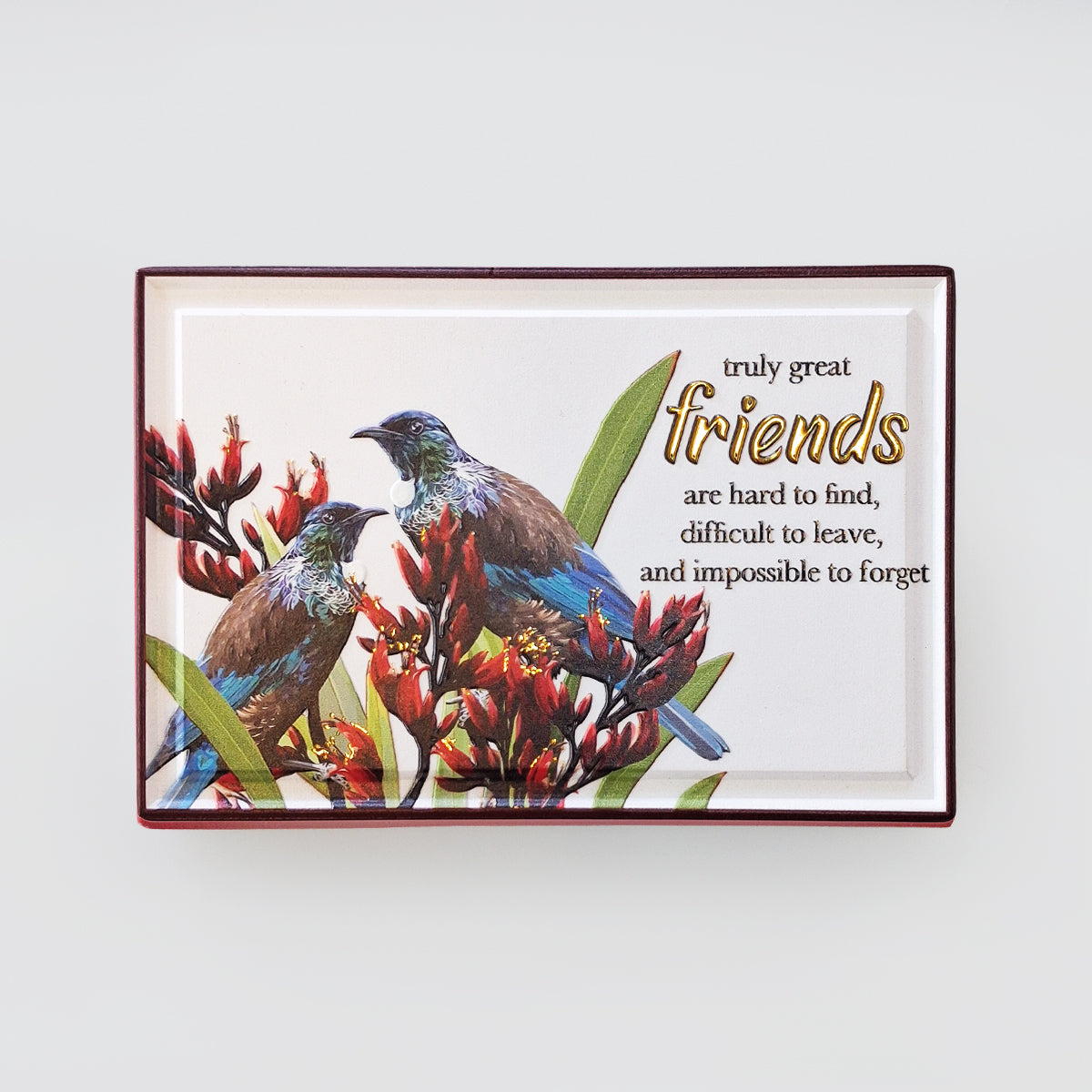 Ceramic Block - 'Friends With Tuis'