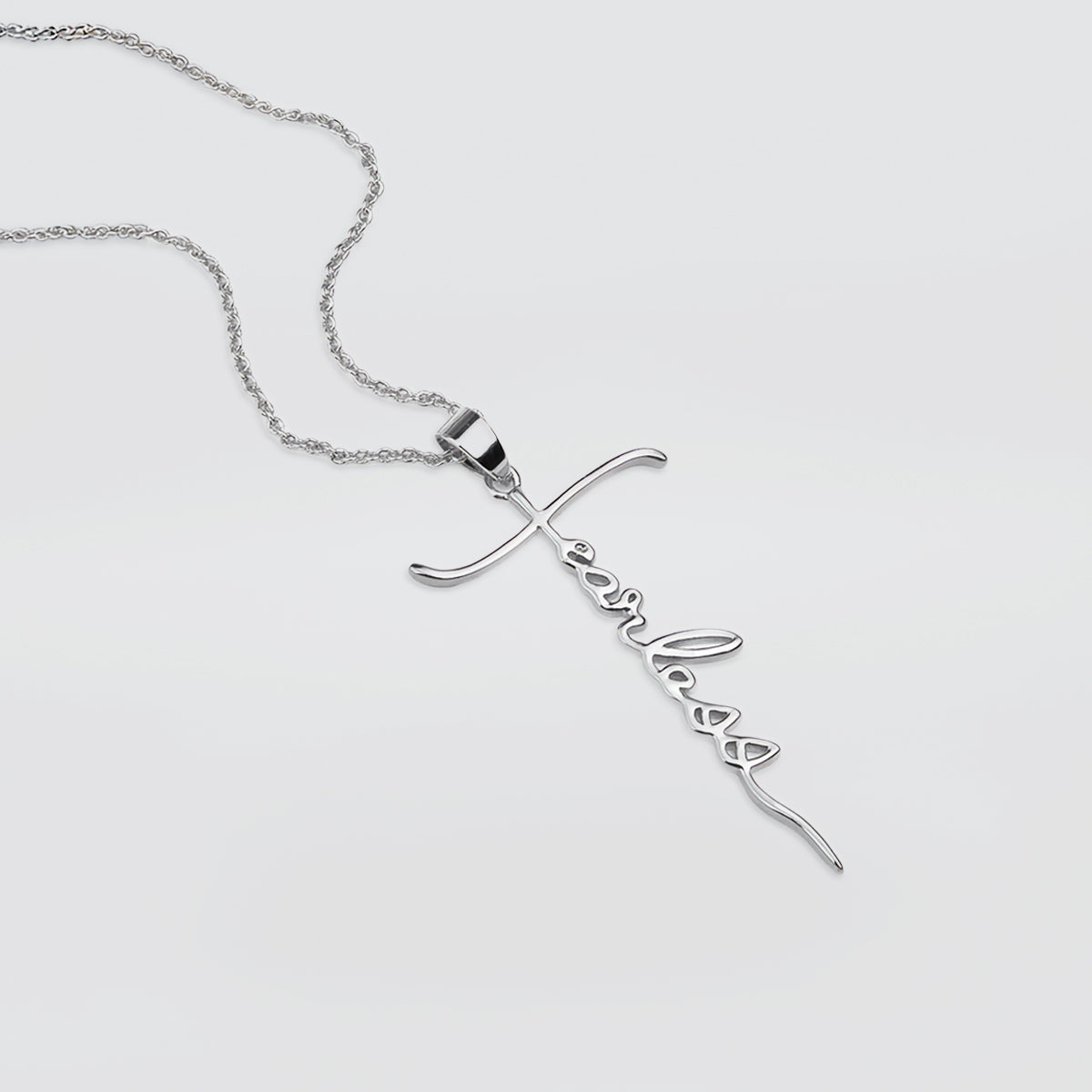 Grace 'Fearless' Silver Pendant