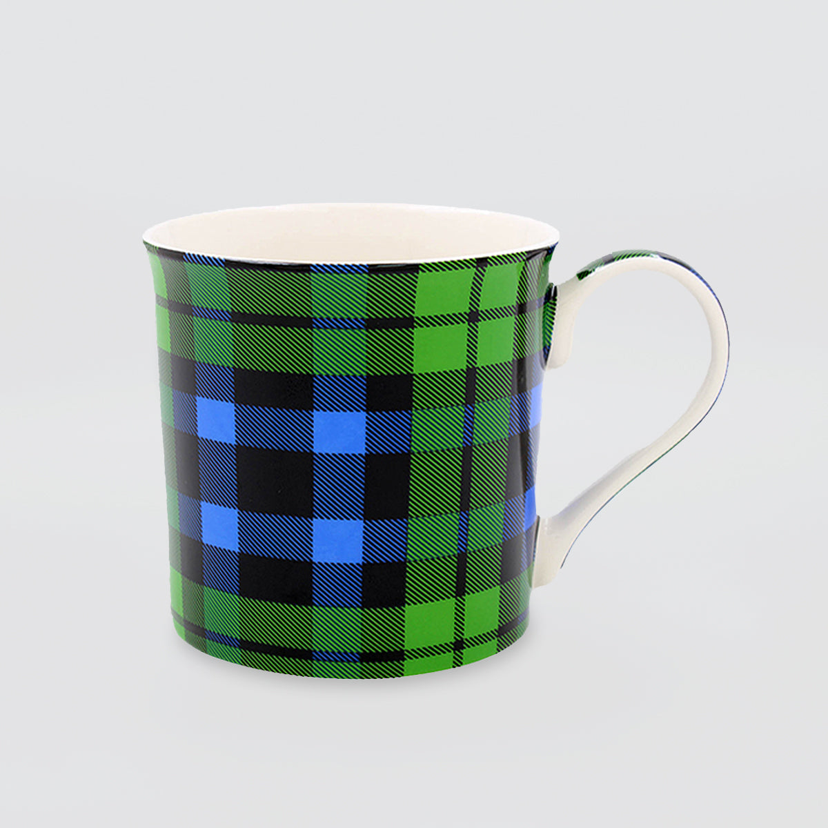 Fine China Tartan Mugs