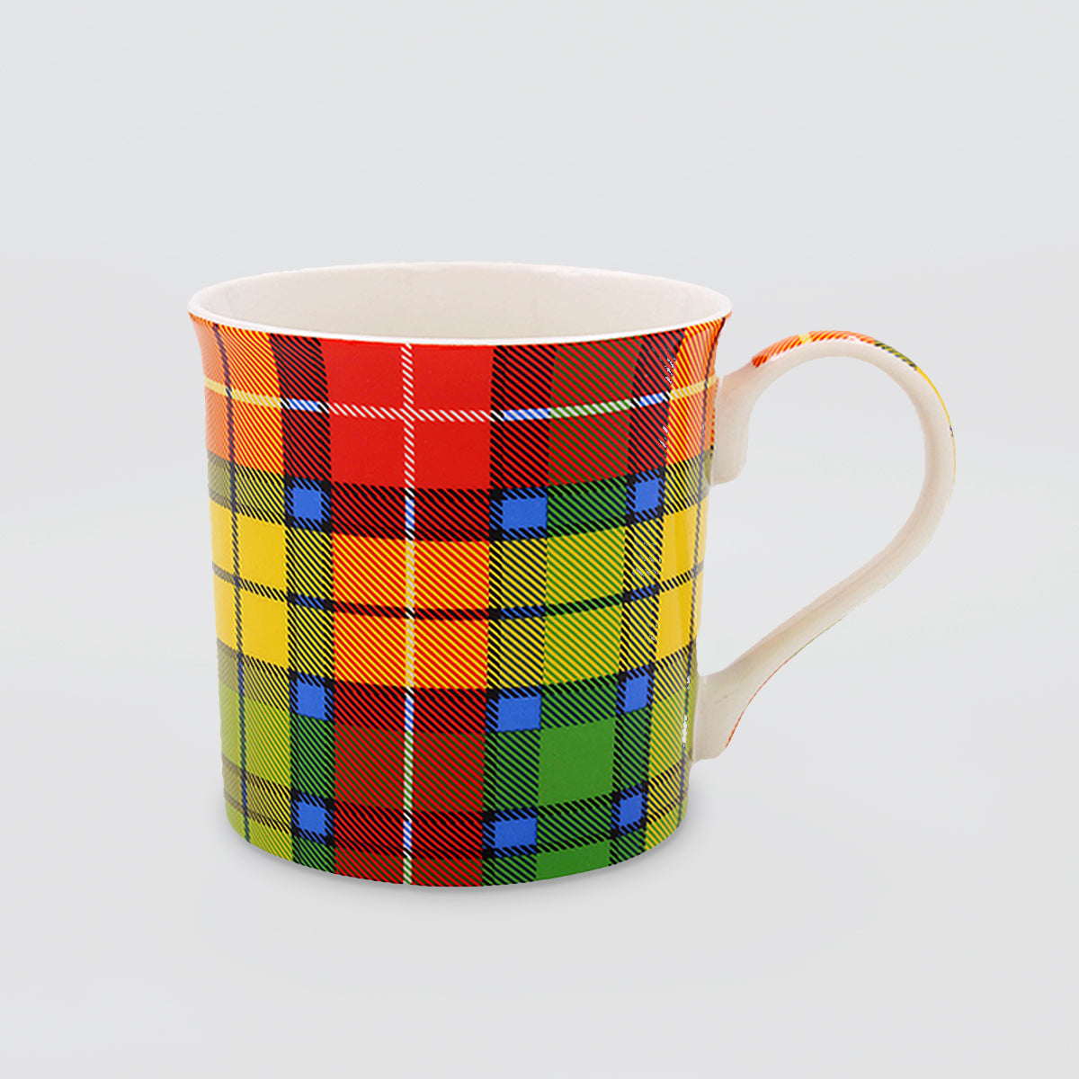 Fine China Tartan Mugs