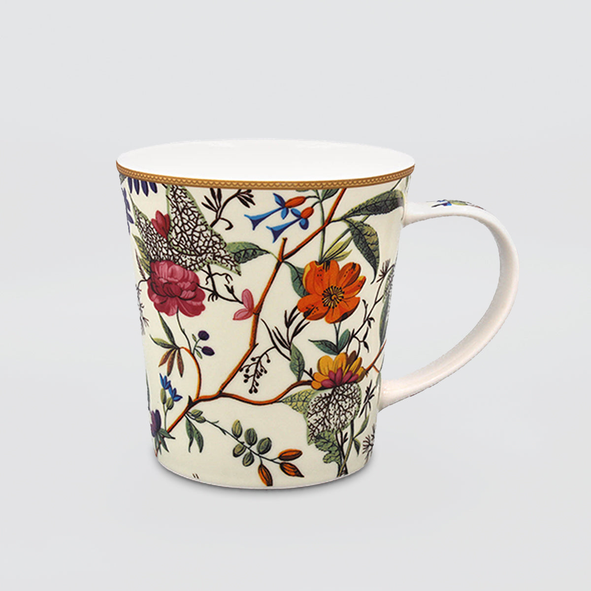 Kilburn - Fine China Mugs - Set/4