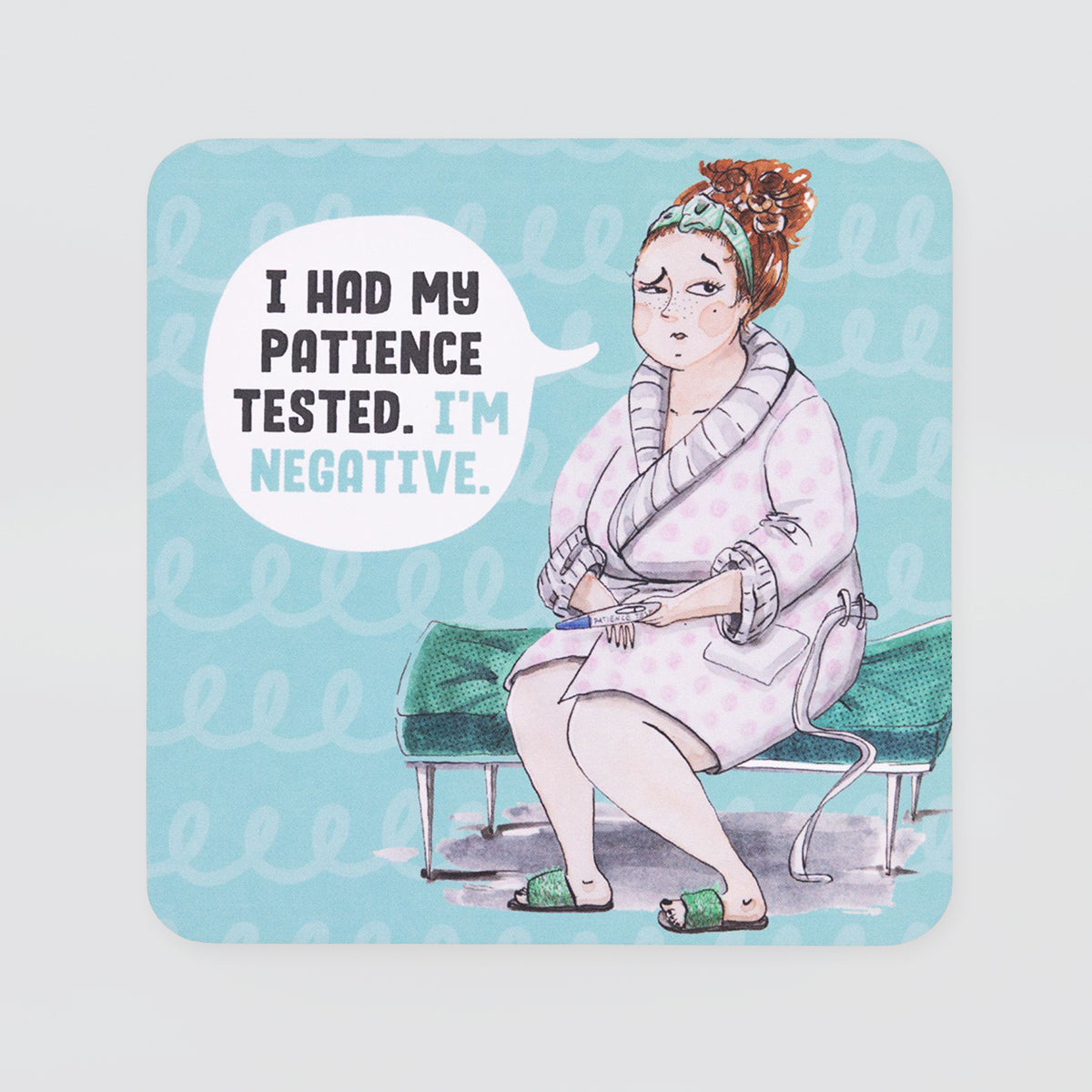 Funny Coaster - 'Negative'