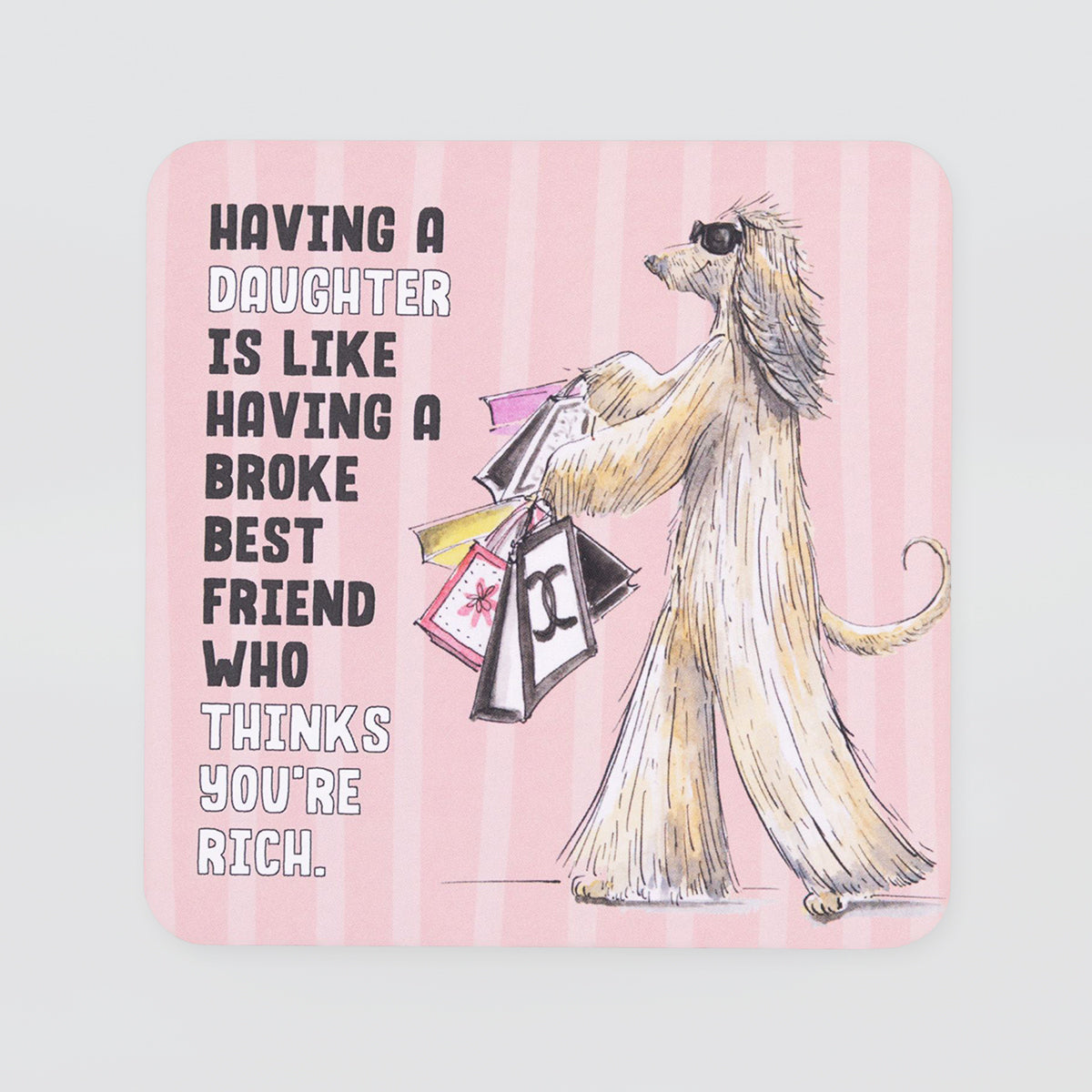 Funny Coaster - 'Daughter'