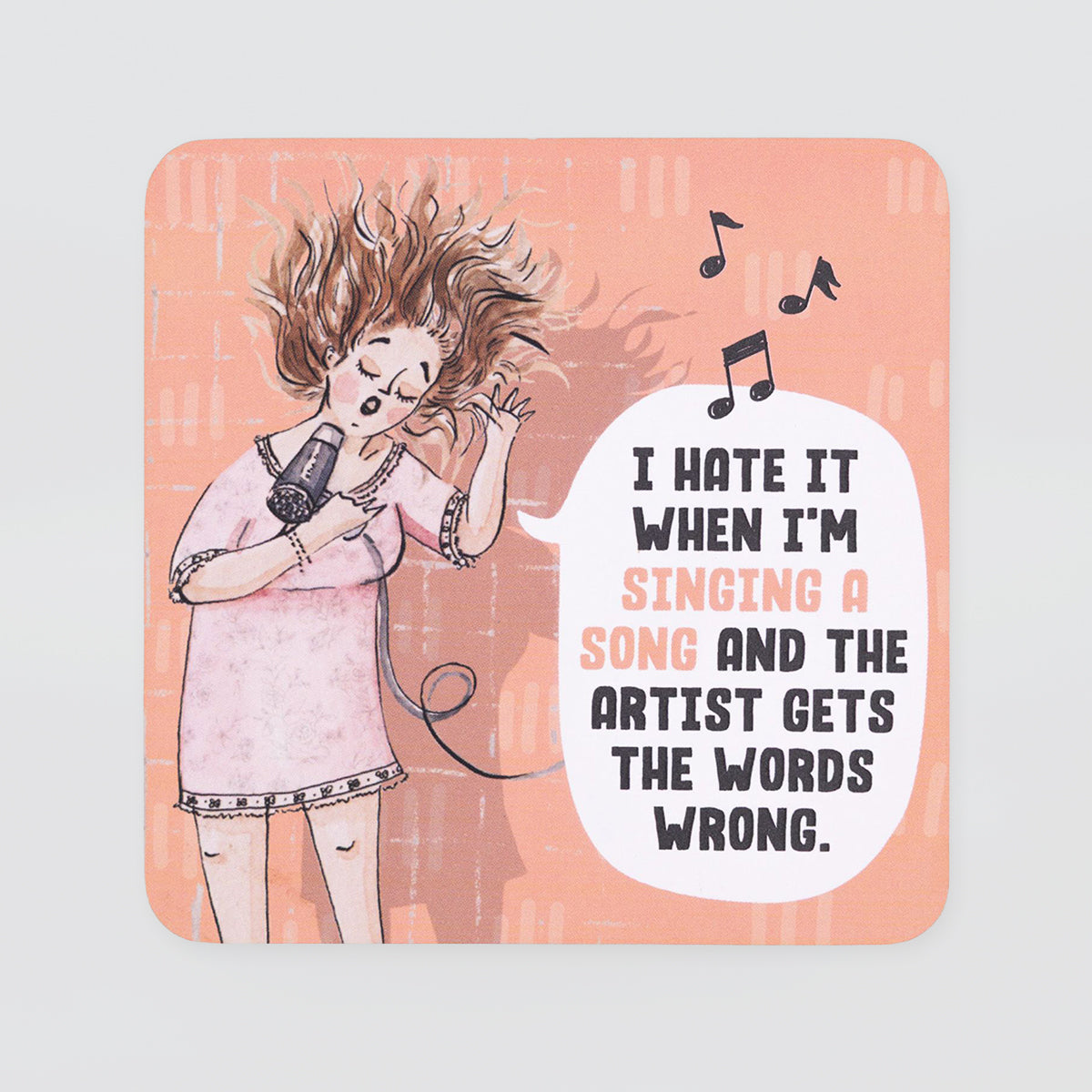Funny Coaster - 'Singing'