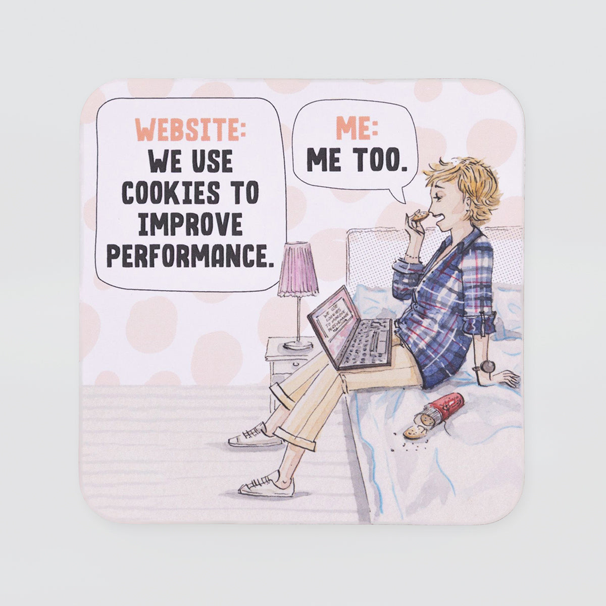 Funny Coaster - 'Cookies'
