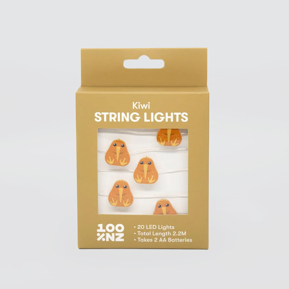 Kiwi LED String Lights - 2.2m