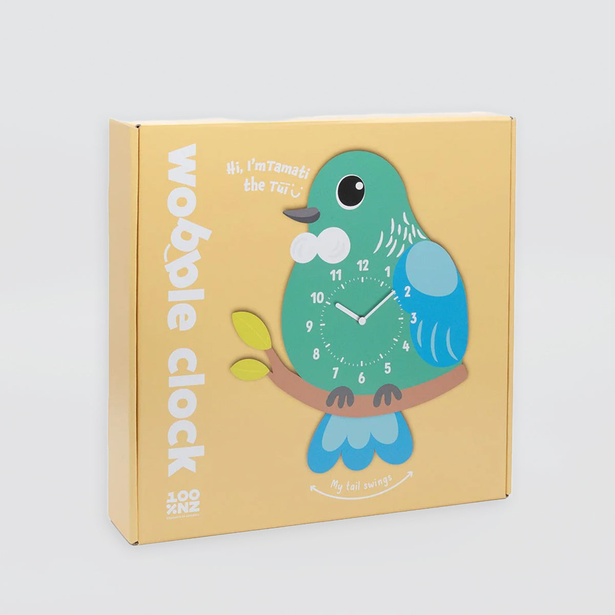 Wobble Clock - 'Tamati The Tui'