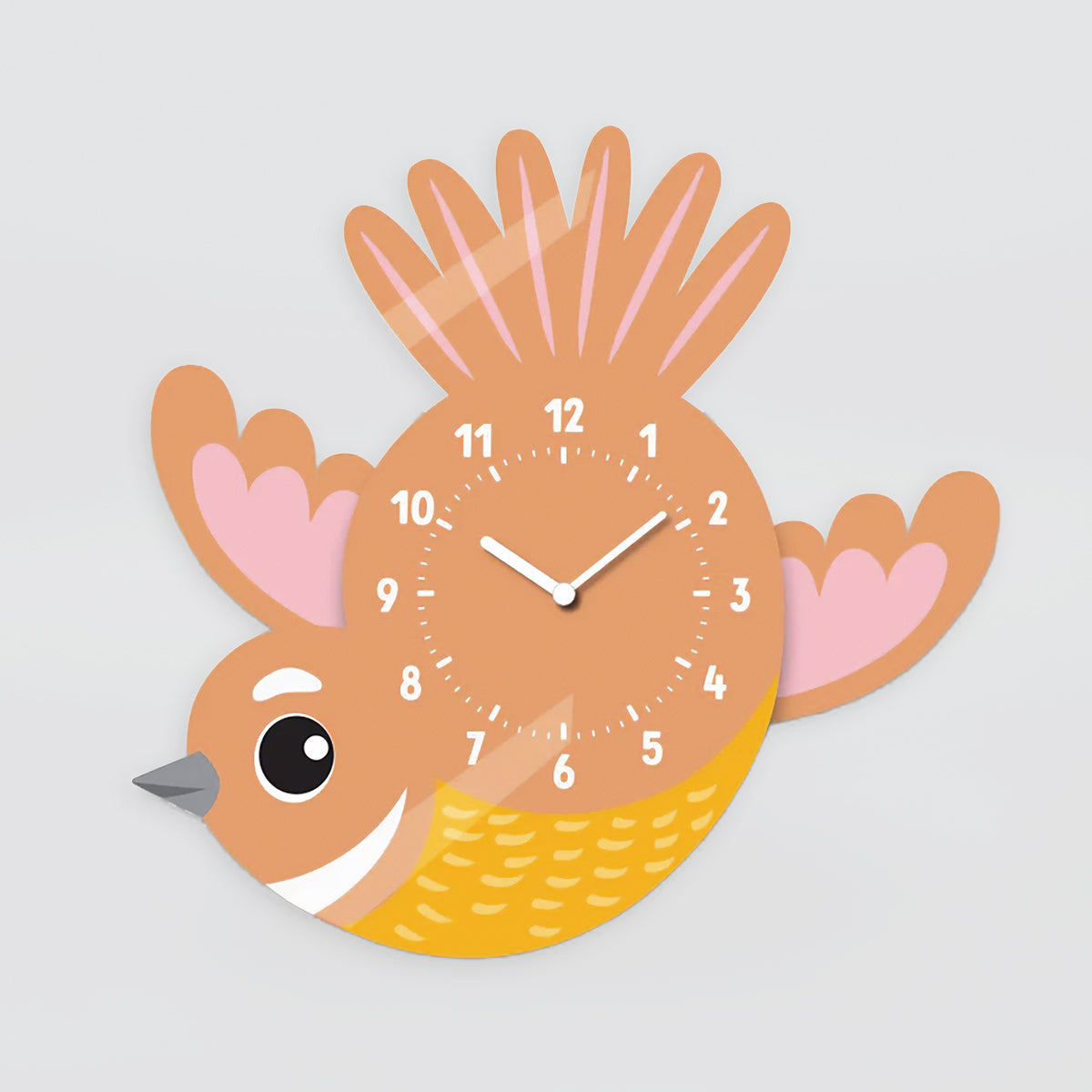 Wobble Clock - 'Frankie The Fantail'