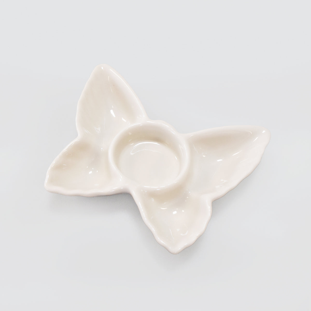 Butterfly Ceramic Tealight Candleholder