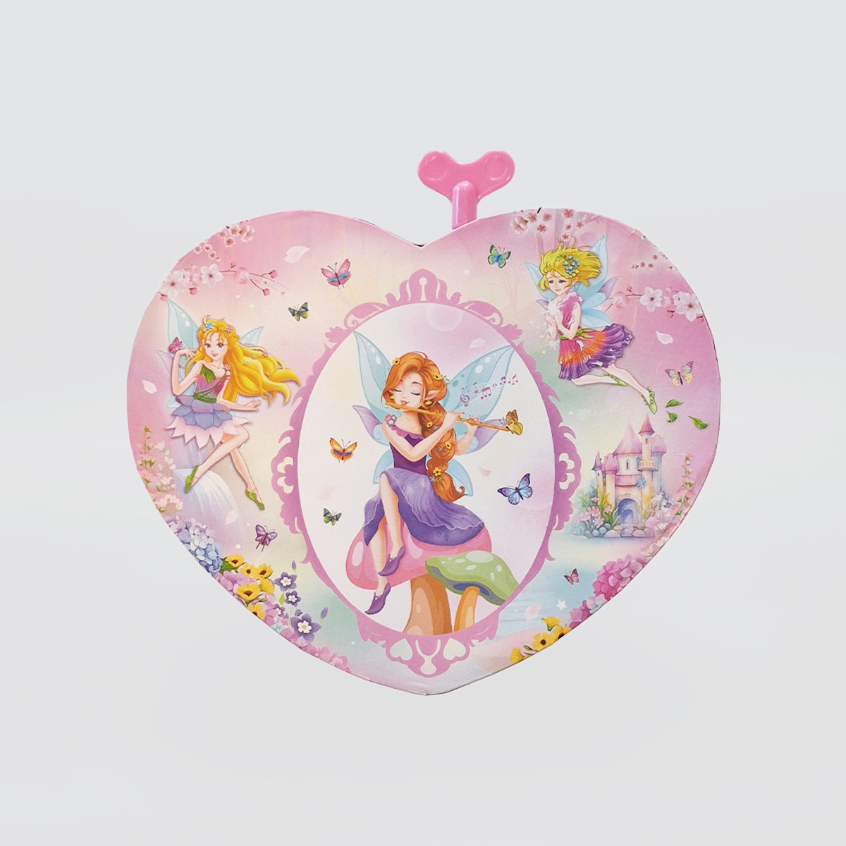 Heart Music Box - 'Fairy Pink'