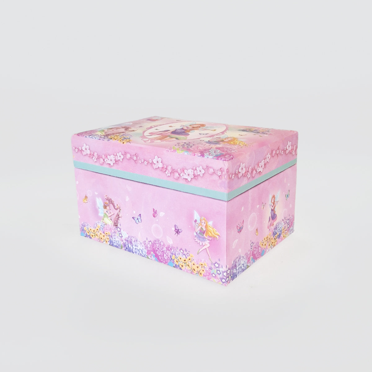 Rectangle Music Box - 'Fairy Pink'