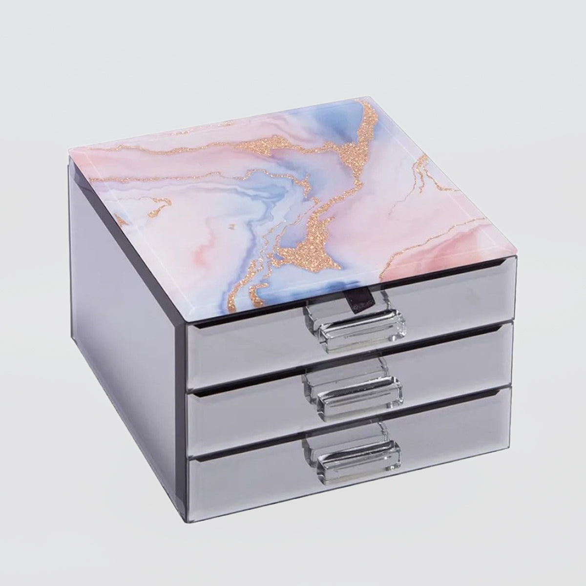 Pastel Dream Jewellery Box - 3 Drawers
