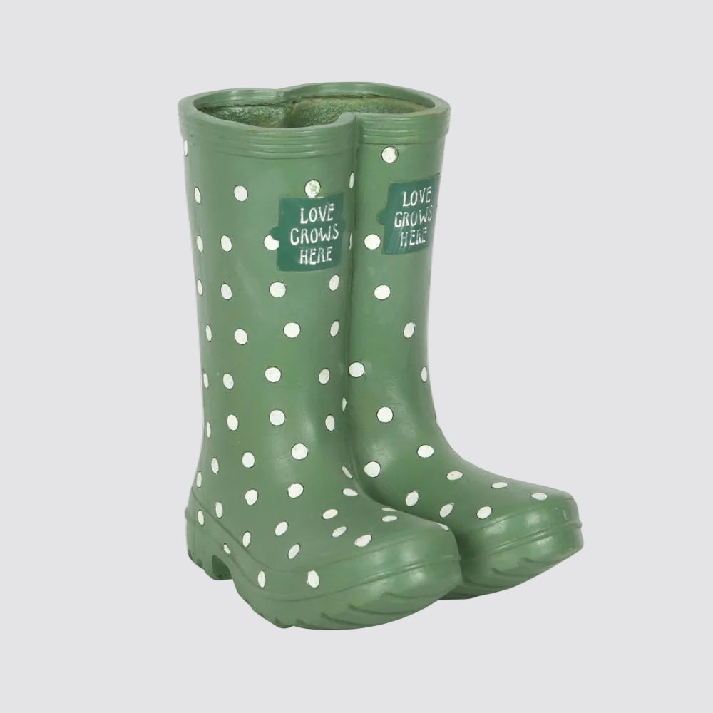 Planter Boot - 'Green Welly'