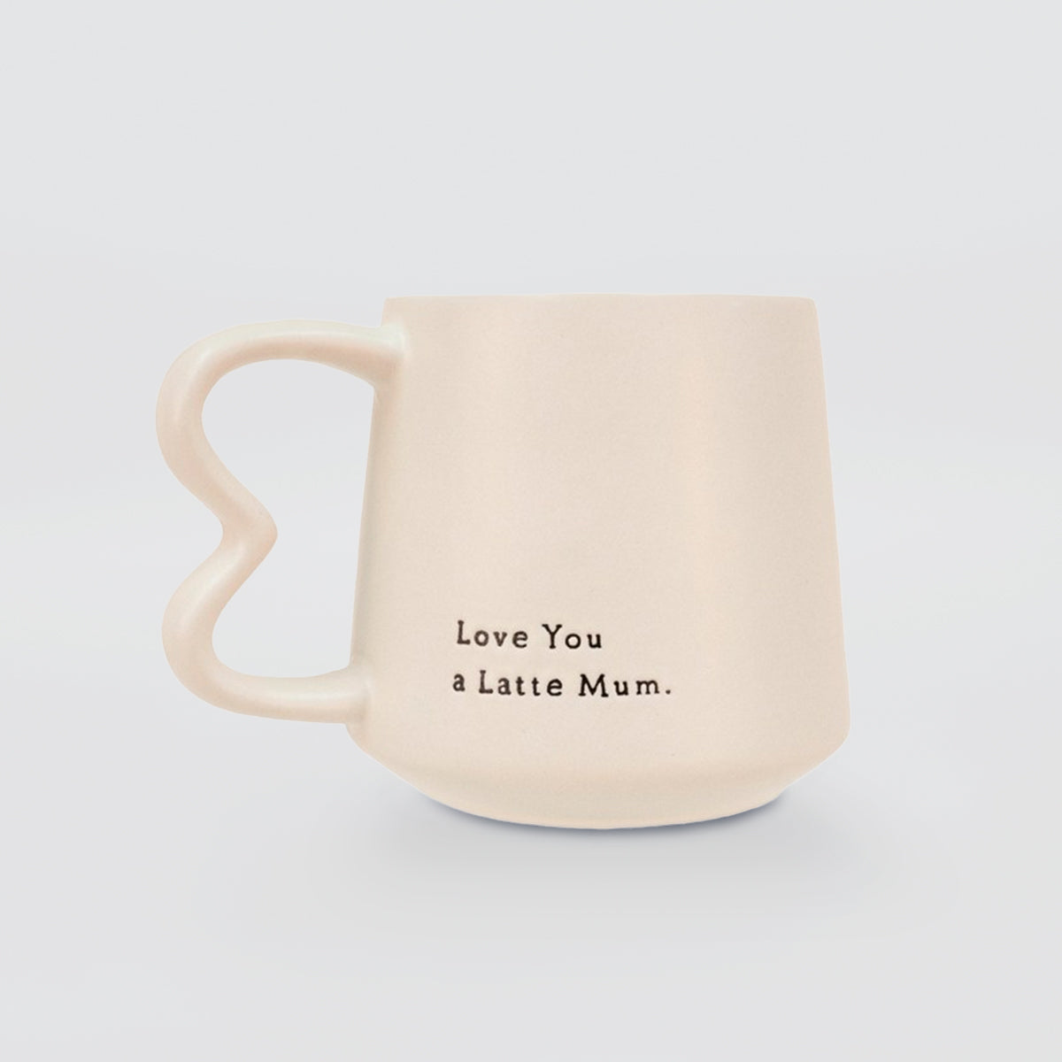 Oh Clay! - 'Love You A Latte, Mum' Mug