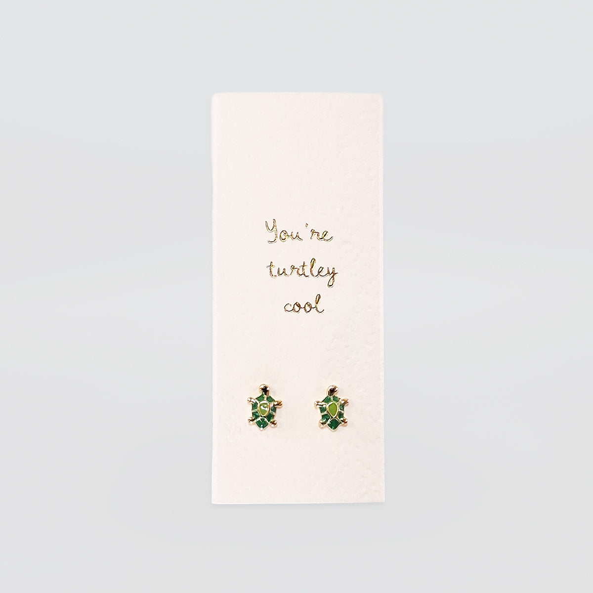 Lilly&Mae - Petite 'Turtles' Stud Earrings