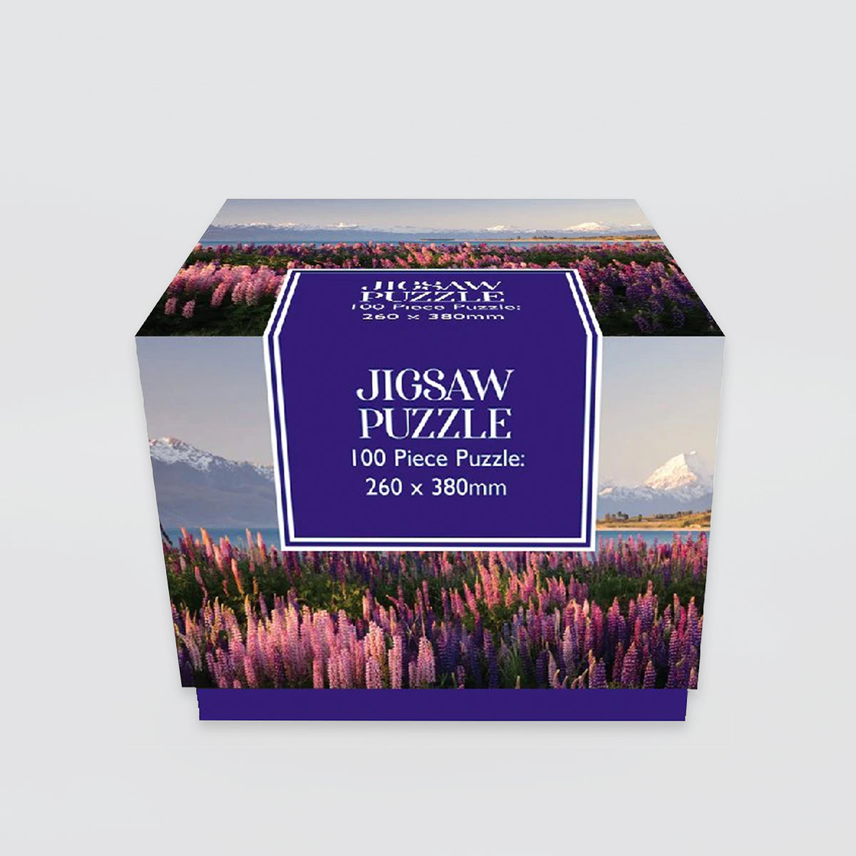 100 Piece Jigsaw - 'Lupins'