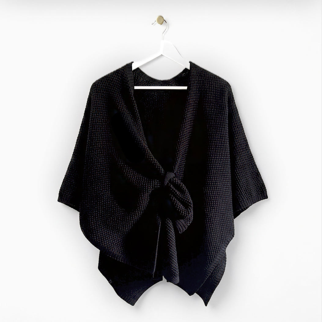 Tie Through Knitted Wraps
