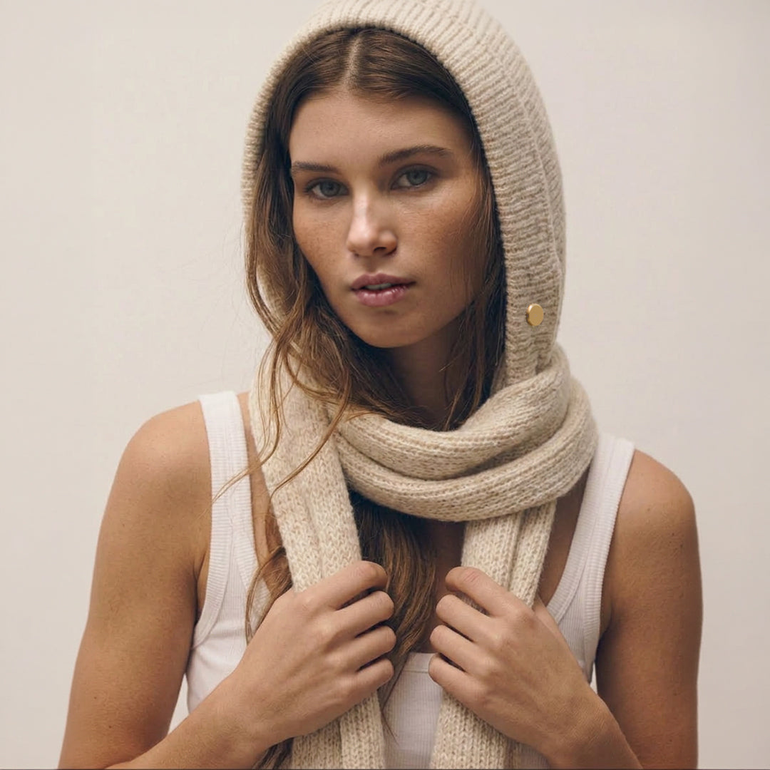 Mohair Hood Scarves